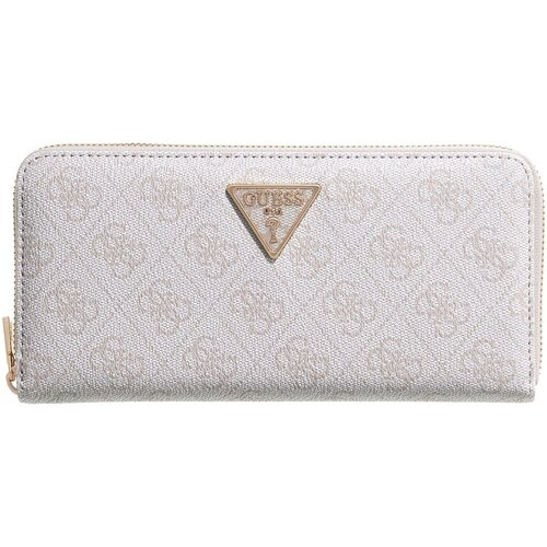 Guess Denarnice Laurel Ii Slg Large Zip Around Bež Cene