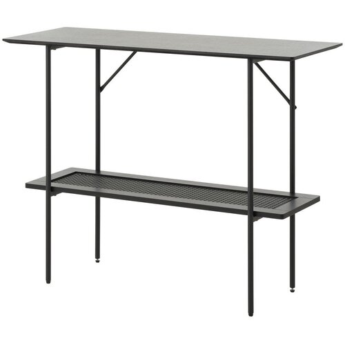 Unique Furniture Črna stranska mizica 37x100 cm Pensacola &amp;ndash; Slike