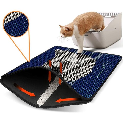 WALLXPERT Nrszn0206 multicolor cat litter mat Cene