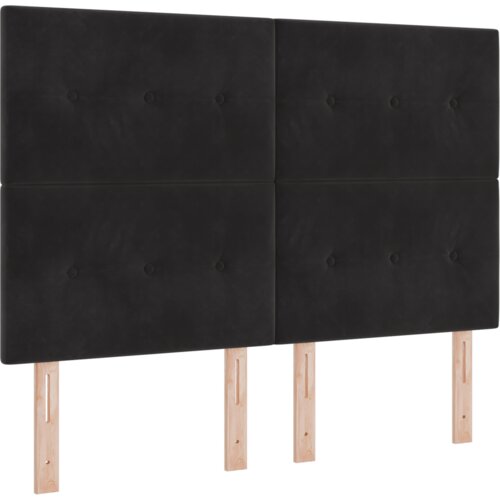  LED Uzglavlje Crno 80 cm Bar&amp;scaron;un Slike