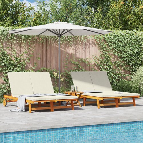 vidaXL Sun Lounger Set 2 Cene