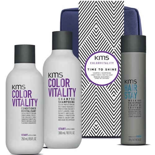 KMS Color Vitality Time to Shine darilni set za barvane lase Cene