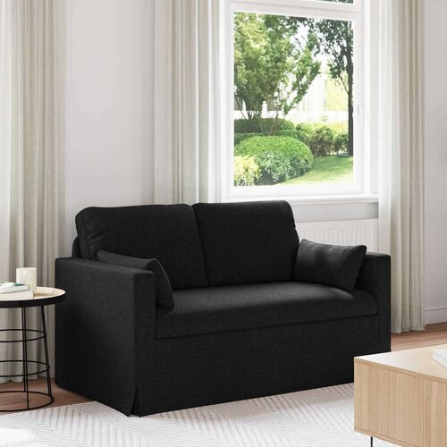 SOFA Kavč Črna Splo&scaron;ne dimenzije: 139 x 78 x 80 cm (&Scaron; x G x V) Žamet, (5000142836) Cene
