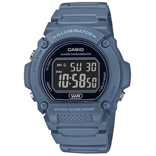 Casio muški digitalni ručni sat W-219HC-2B Slike