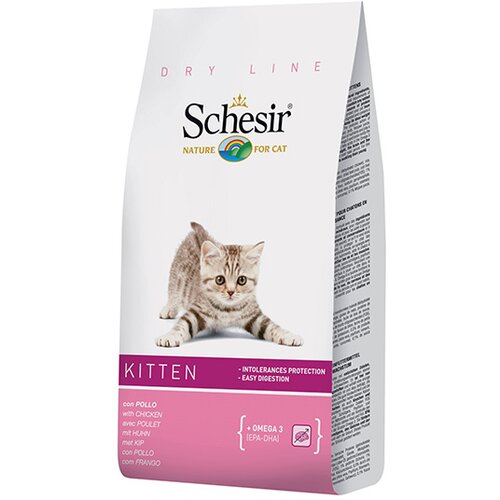 Schesir dry hrana za mačke kitten - mačići 1.5kg Slike