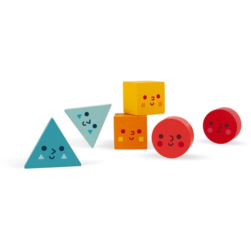 Janod Shapes aktivna umetaljka 18 m+ 6 kom Slike