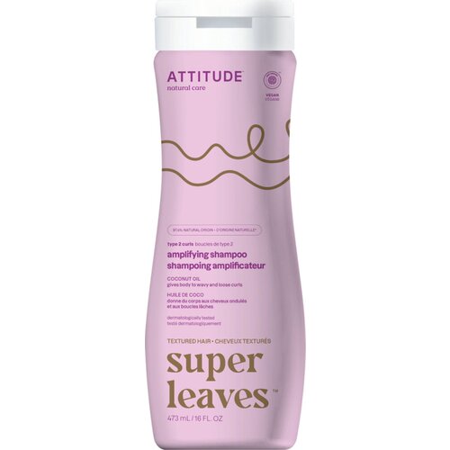 Attitude super leaves&reg; Shampoo - Curl Amplifying - Coconut Oil - 473 ml Cene