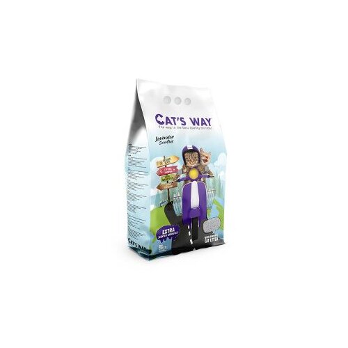 Who Cares cat's way posip za mačke lavander 10l Cene