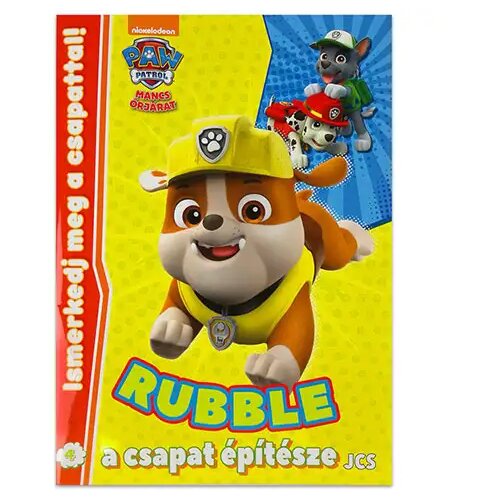 JCS Media PAW Patrol: Upoznaj ekipu! 4. - Rubble, građevinar tima &ndash; radna bilježnica outlet Cijene