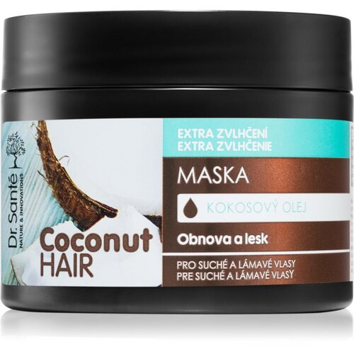 Dr. Santé Coconut vlažilna maska za sijaj suhih in krhkih las 300 ml Cene