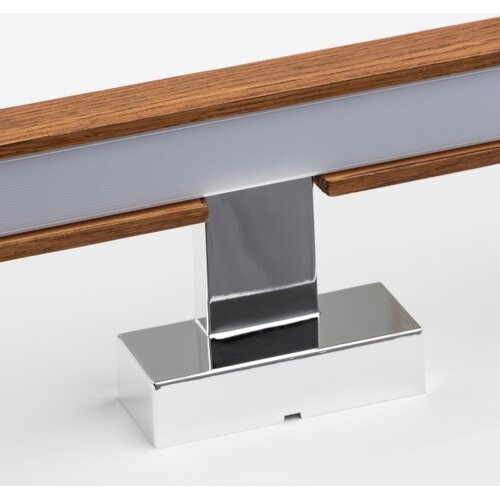  Brilagi-LED Kupatilsko osvetljenje za ogledalo WOODY MIRROR LED/8W/230V IP44 hrast/hrom Slike