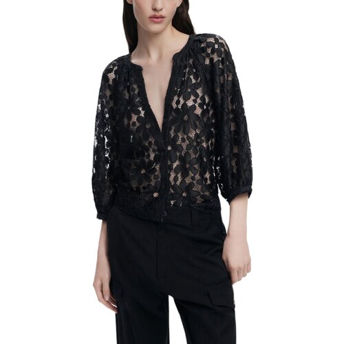 Desigual BLUS_MUSAS 25SWBW24 Crna Slike