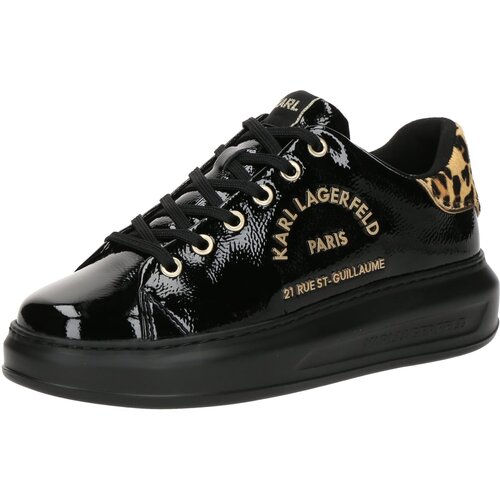 Karl Lagerfeld Niske tenisice narančasta / crna Cijene