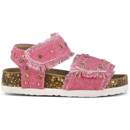 Colors of California Sandali & Odprti čevlji Baby sandal denim and studs Modra Cene