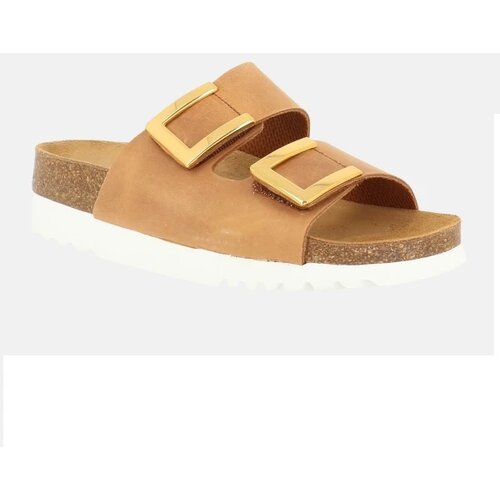 Scholl MONTEREY 2 STRAPS-konjak papuče Cene