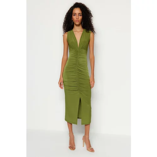 Trendyol Dress - Green - Bodycon
