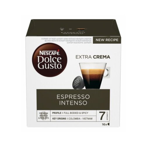 Nescafe kavne kapsule Dolce Gusto Espresso Intenso, 128 g (16 kapsul) Cene