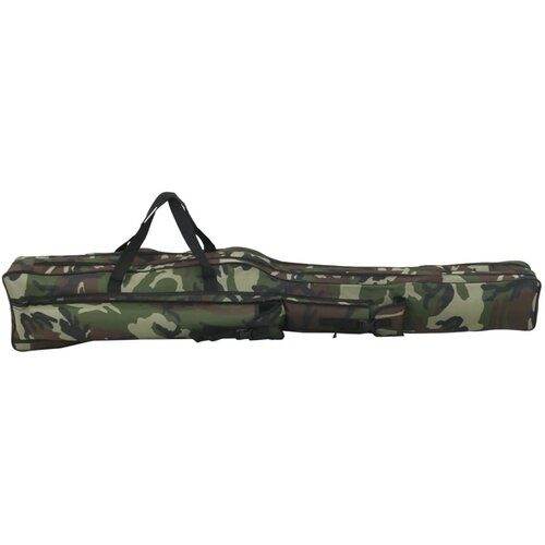  Torba za &amp;scaron;tap za pecanje maskirno zelena 160 cm tkanina Oxford Slike