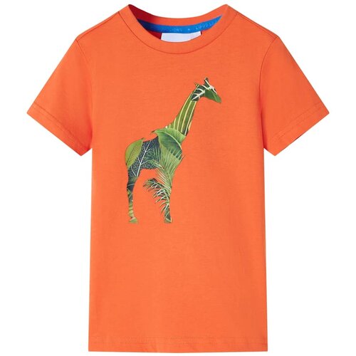 VidaXL Dječja majica jarkonarančasta 92 Slike