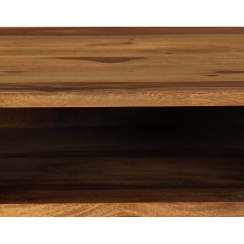  Pisaći stol od masivnog drva akacije 110 x 55 x 76 cm Slike