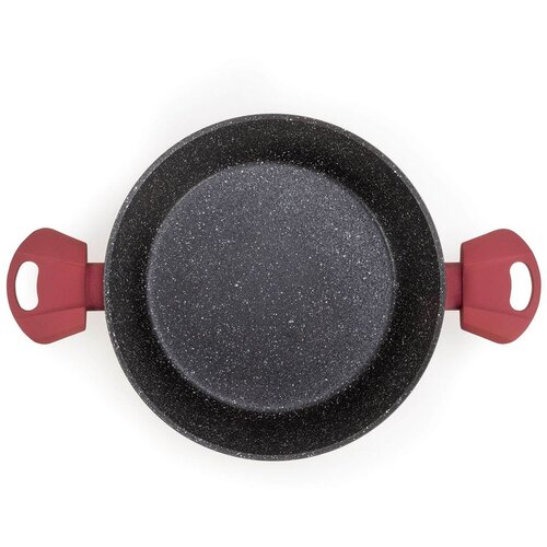 Rosmarino Lonac Lava Stone Grape - 24 cm burgundy MC 24 Slike