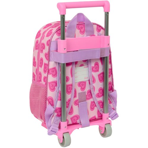 &amp;Scaron;olski nahrbtnik s kolesi Barbie Love Roza 26 x 34 x 11 cm Slike