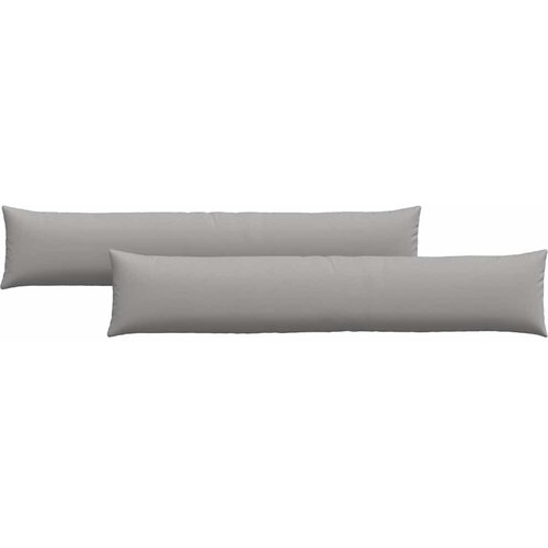  Jastučići za sofu 2 pcs Oblačnosiva 200 x 40 cm tkanina Slike