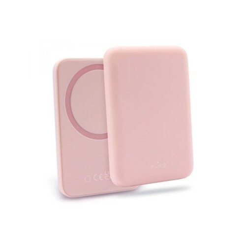 Puro magsafe power bank 4200mAh bežična eksterna baterija roze Cene