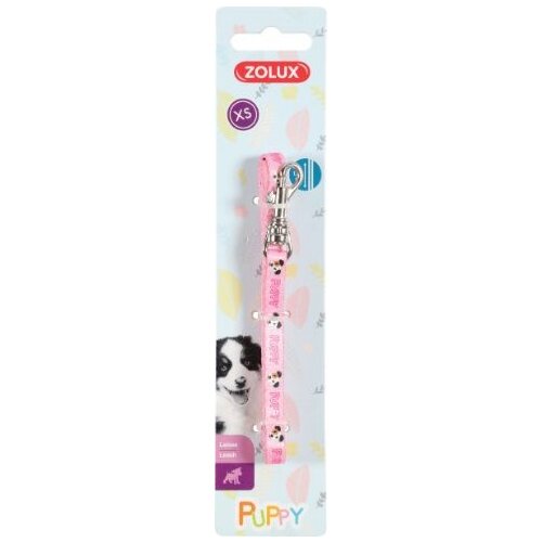 ZOLUX 466736ROS Puppy Mascotte Povodac 8mm/1,2m Roze Slike