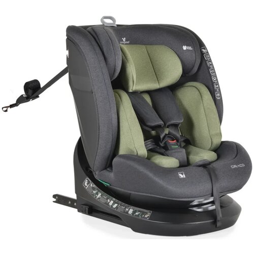 Cangaroo auto sediste i-size 40-150cm maslina draco Slike