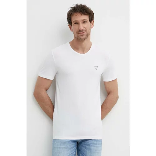 Guess Kratka majica 2-pack moški, bela barva