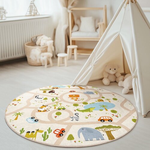 Mila Home Pralna otro&amp;scaron;ka igralna preproga &amp;oslash;150 cm Savana Ride &amp;ndash; Slike