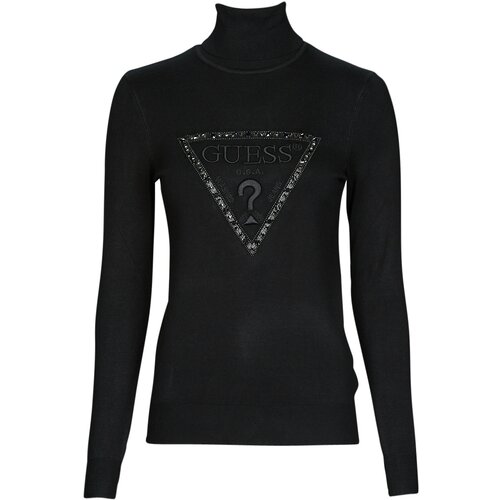 Guess Puloverji NOEMI TN LS Črna Slike