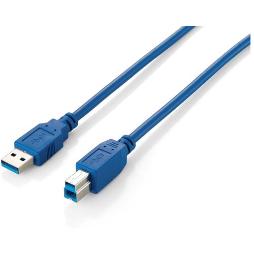 Equip USB 3.0 tip A/B M/M 1,8 m modri kabel, (21407218) Cene