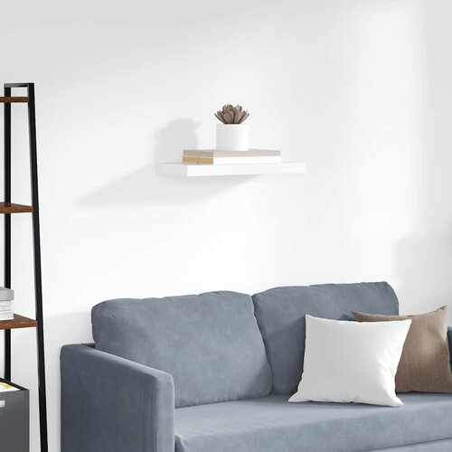  Plutajuća zidna polica bijela 50 x 23 x 3,8 cm MDF Cijene
