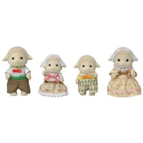  Set Lutaka Sylvanian Families The Sheep Family Cene