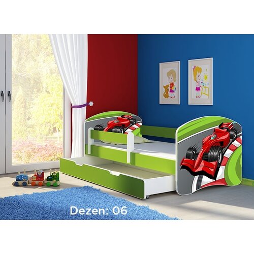 ACMA Krevet za decu Green sa fiokom 160x80 2 06 Cene