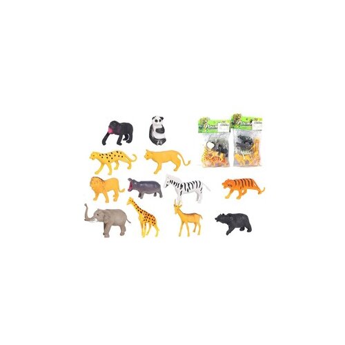 Denis Figure divljih životinja džungle 6 kom/set, 2s Slike