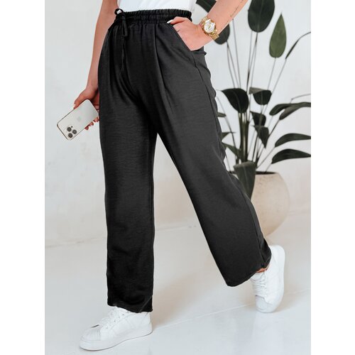 DStreet Spodnie damskie wide leg MILLIVIO czarne Slike