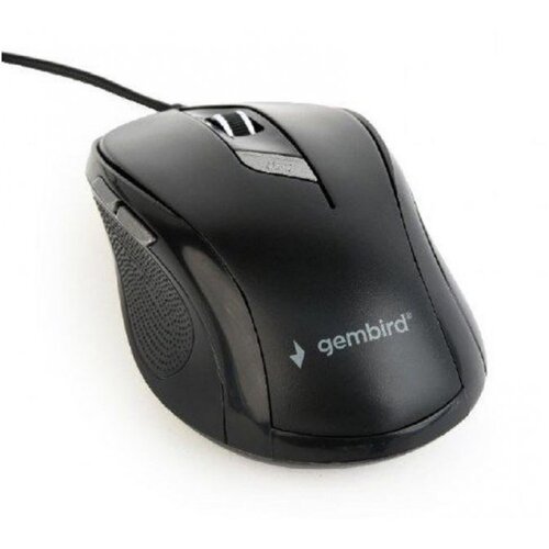 Gembird Mi&amp;scaron; GEMBIRD MUS-6B-01, optical, USB, 6 tipki 800-1600 dpi,crni Slike