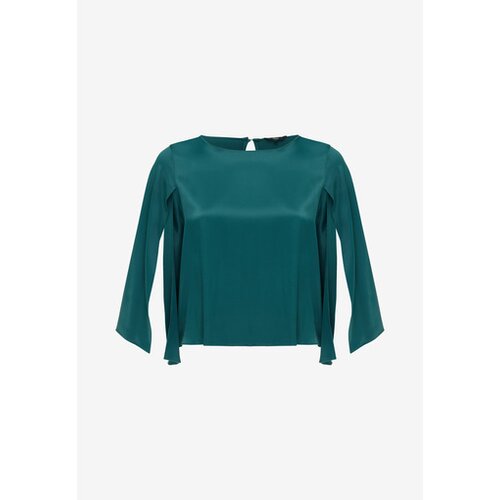 Mexx Ženska satenska bluza sa prorezom na rukavu MF006103343W-195414 Cene