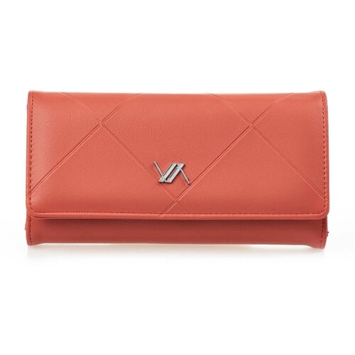 Verde Novčanik ženski pravougaoni sa štepom 1441, 19×3.5×10 cm narandžasta Cene