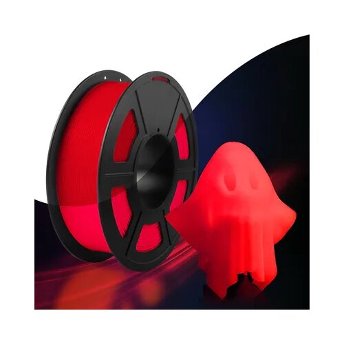 SUNLU PLA Glow In The Dark Red Slike