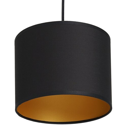  Luster na sajli ARDEN 1xE27/60W/230V preč. 18 cm crna/zlatna Slike
