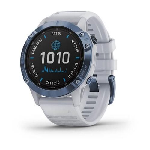Garmin fenix 6 pro solar mineral blue pametan sat Slike