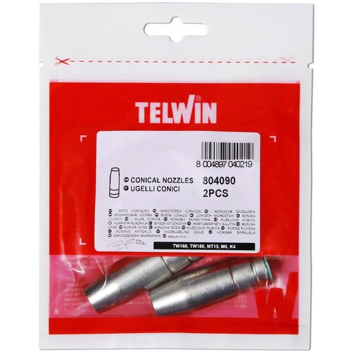 Telwin konusne plinske sapnice za MIG/MAG gorionik TW160, TW180, MT15, 2 kom 804090 Slike