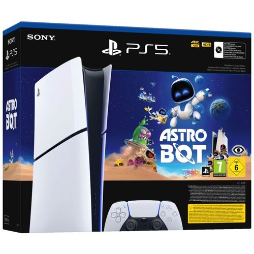 Sony Igraća konzola PlayStation 5 + Astro Bot VCH - PS5 Slim D chassis+Astro Bot VCH Slike