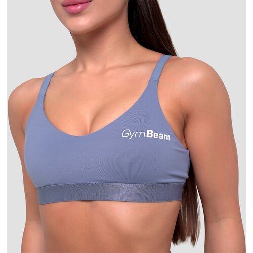 GymBeam Sportski grudnjak Essence String Denim Blue Slike