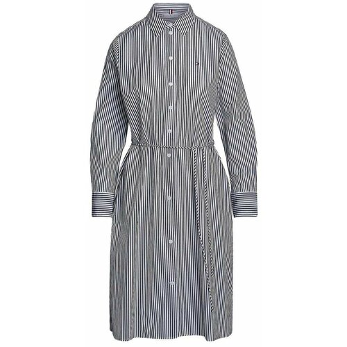 Tommy Hilfiger prugasta košulja-haljina  THWW0WW41001-03R Cene