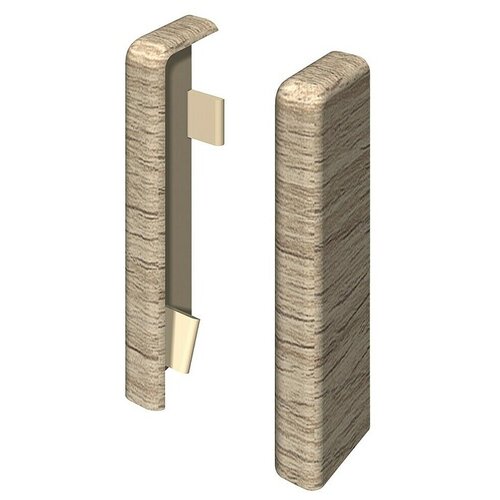 Egger Zaključni pokrov Cubical (Medeni hrast, 2 kos, Ustrezno za: Cubical zaključne letve 14 x 58 mm) Slike